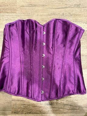 Purple size small corset top